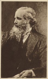 James Clerk Maxwell (1831-1879), skotský teoretický fyzik (litografie) od English School