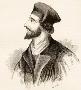 Jan Hus, kolem roku 1865 od English School