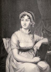 Jane Austen (1775-1817) ilustrace z „Malé cesty do domovů slavných žen“, vydané v roce 1897 (viz také 331580) od English School