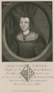 Jane, Lady Caesar, dcera sira Edwarda Barkhama od English School
