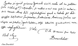 John Bourdelot od English School