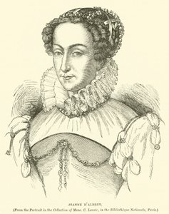 Johanka z Albretu (rytina) od English School
