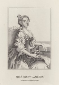 Jenny Cameron, Flora Macdonald (rytina) od English School