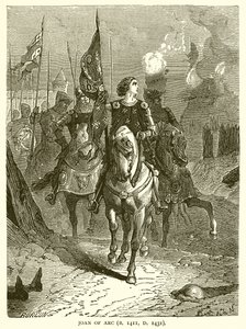 Johanka z Arku (B. 1411, D. 1431) od English School