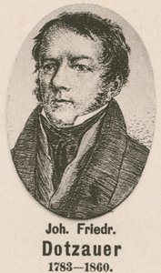 Johann Friedrich Dotzauer (hlubotisk) od English School