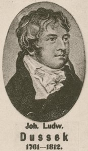 Johann Ludwig Dussek (hlubotisk) od English School