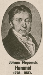 Johann Nepomuk Hummel (hlubotisk) od English School