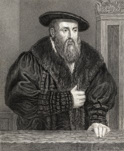 Johannes Kepler (1571-1630) z Galerie portrétů, publikoval v roce 1833