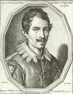 Johannes Laurentius Bernini , neapolský sochař od English School
