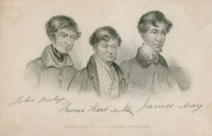 John Bishop, Thomas Head (také znám jako Williams), James May od English School