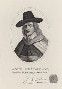 John Bradshaw (rytina) od English School
