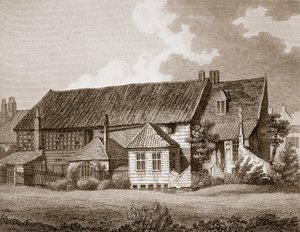 John Bunyans Meeting House, počátek 19. století od English School