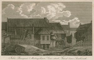 Zasedací dům Johna Bunyanse, Zoar Street, Gravel Lane, Southwark od English School
