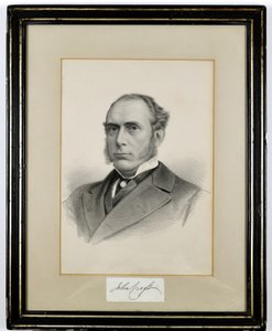 John Croft (zarámovaný tisk) od English School