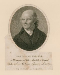 John Duncan, ministr skotské církve, Peter Street, Golden Square, Londýn od English School