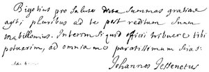 John Jessenet od English School