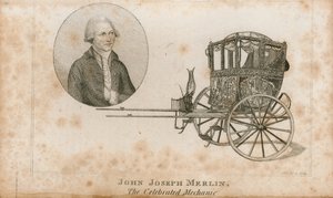 John Joseph Merlin, slavný mechanik od English School