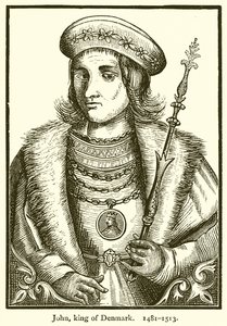 Jan, král dánský. 1481-1513 od English School
