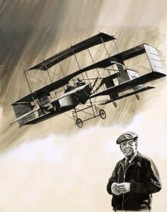 John Moore-Brabazon, první Angličan, který létal v Anglii od English School