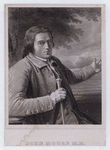 John Moore, skotský lékař (rytina) od English School