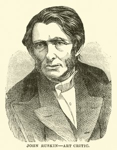 John Ruskin, umělecký kritik od English School