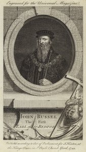 John Russel, první hrabě z Bedfordu od English School