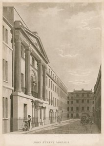 John Street, Adelphi, Londýn od English School