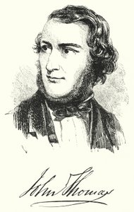 John Thomas, známý sochař a modelář (rytina) od English School