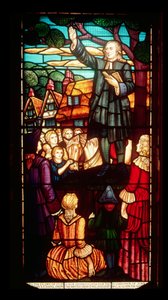 John Wesley (1703-91) Preaching the Gospels in England, c.1890 od English School
