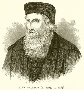 John Wycliffe (nar. 1324, nar. 1384) od English School