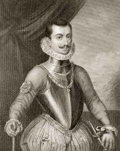 Jana Rakouského, z „Historie vlády Filipa II.“, vydaného v roce 1855 od English School