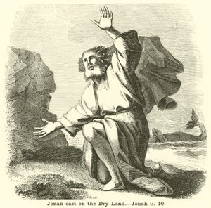 Jonah obsazení do Suché země, Jonah, ii, 10 od English School