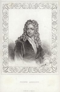 Joseph Addison , anglický spisovatel a politik od English School