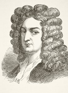 Joseph Addison, z „Národní a domácí historie Anglie“ od Williama Hickmana Smith Aubrey (1858-1916), vydaný v Londýně, kolem roku 1890 od English School