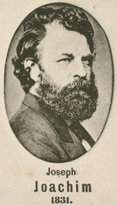 Joseph Joachim (rytina) od English School
