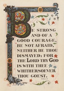 Jozue 1:9 (chromolit) od English School