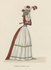 Dámský žurnál, 1791 od English School