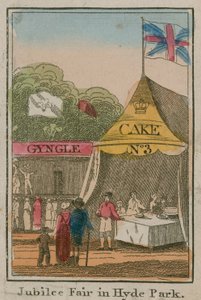 Jubilejní veletrh v Hyde Parku, 1814 od English School