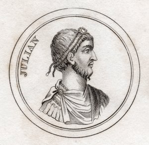 Julian the Apostata, z „Crabbova historického slovníku“, vydaný v roce 1825 od English School