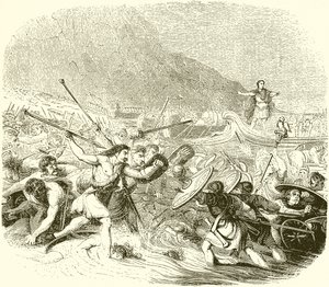 Julius Caesars Invaze do Británie od English School