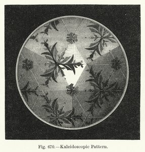 Kaleidoskopický vzor (rytina) od English School
