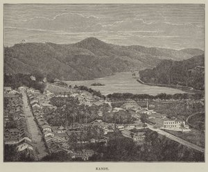 Kandy (rytina) od English School