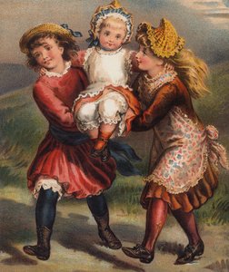 Laskavost k malému (barevná litografie) od English School