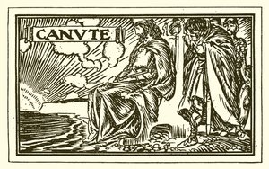 Král Canute od English School