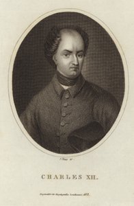 Švédský král Karel XII od English School