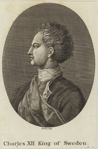 Švédský král Karel XII od English School