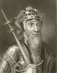 Král Edward III od English School