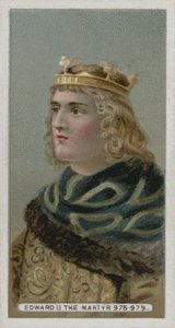 Král Edward II, mučedník od English School