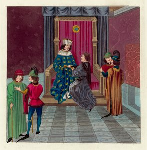 King Edward IV (barevná rytina) od English School