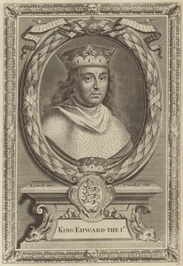 Anglický král Edward I od English School